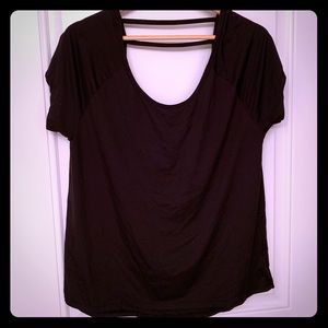 Champion cute cutout back workout top!